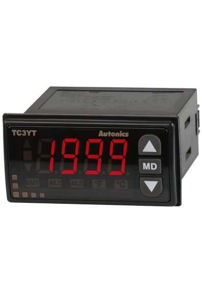 Autonics TC3YT-B4R16, Temp Control, On-Off / Proportional mode, 3 digit display, Relay output 16A, 100-240 VAC