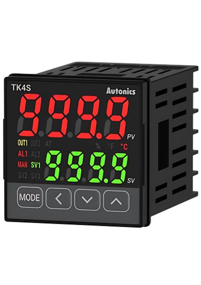 Autonics TK4S-R4RR, High Performance PID Temperature Controller, 4-digit 7-segment LED