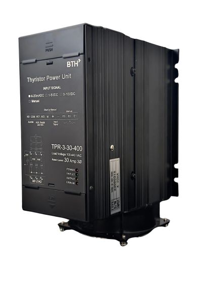 TPR-3-30-400||Three Phase Thyristor Power Controller, 4~20mAmp/0~10VDC Input, 30A with Fan 
