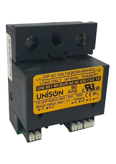 UNI 901 MCBUR 60 90 420 CU2 1S ||Analog Input  AC Output, 90A Solid State Relay, Single Phase