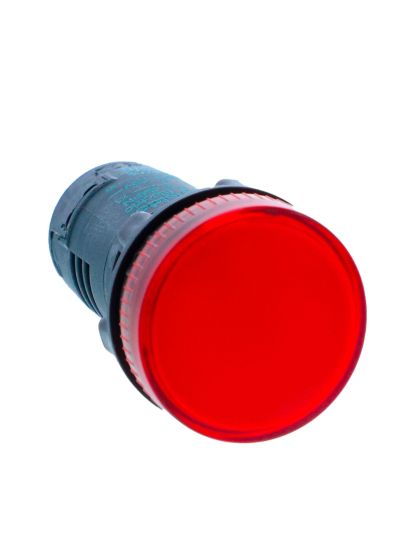 Schneider XB7EV04MPN, Monolithic pilot light, Harmony XB5N XB7N, plastic, red, 22mm, LED, 230V AC