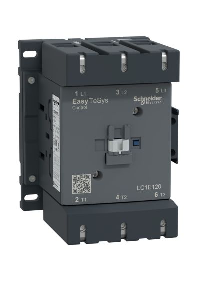 Schneider LC1E120M5, Easy TeSys contactor 3P, 440V, 120A, 220V AC coil