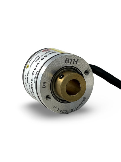 BI-38-H10-1024-L-5||Incremental Rotary Encoder, Hollow Type, Diameter 38mm, Hollow Diameter 10mm, PPR 1024, Line Driver, 5V DC