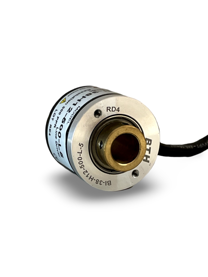 BI-38H12-500-L-5||Incremental Rotary Encoder, Hollow Type, Diameter 38mm, Hollow Diameter 12mm, PPR 500, Line Driver, 5V DC