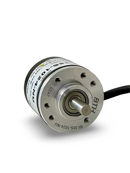 BI-38S-1024-NU||Incremental Rotary Encoder, Diameter 38mm, Shaft Type, Shaft Diameter 6mm, PPR 1024, NPN, 5~24V DC