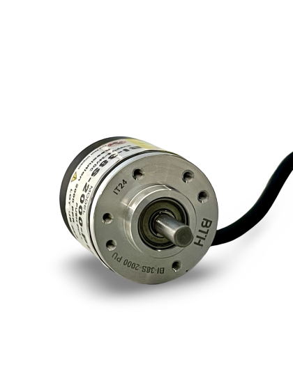 BI-38S-2000-PU||Incremental Rotary Encoder, Diameter 38mm, Shaft Type, Shaft Diameter 6mm, PPR 2000, Push Pull, 5~24V DC