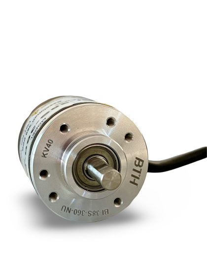 BI-38S-360-NU||Incremental Rotary Encoder, Diameter 38mm, Shaft Type, Shaft Diameter 6mm, PPR 360, NPN, 5~24V DC