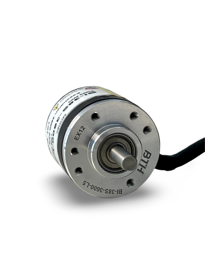 BI-38S-3600-L5||Incremental Rotary Encoder, Diameter 38mm, Shaft Type, Shaft Diameter 6mm, PPR 3600, Line Driver, 5V DC