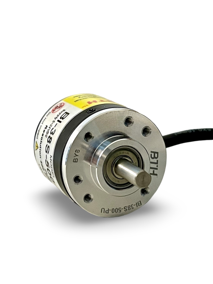 BI-38S-500-PU||Incremental Rotary Encoder, Diameter 38mm, Shaft Type, Shaft Diameter 6mm, PPR 500, Push Pull, 5~24V DC