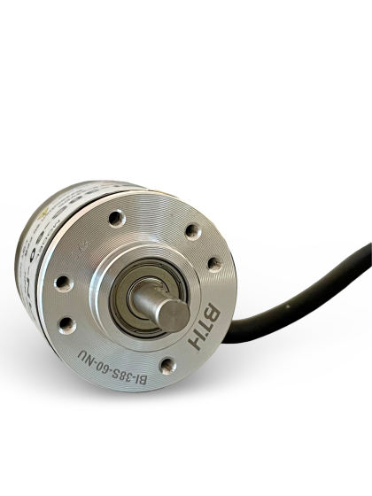 BI-38S-60-NU||Incremental Rotary Encoder, Diameter 38mm, Shaft Type, Shaft Diameter 6mm, PPR 60, NPN, 5~24V DC