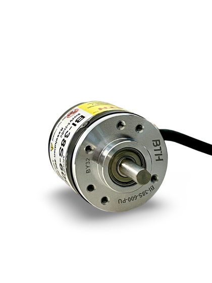 BI-38S-600-PU||Incremental Rotary Encoder, Diameter 38mm, Shaft Type, Shaft Diameter 6mm, PPR 600, Push Pull, 5~24V DC