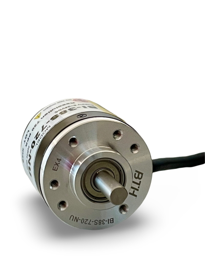 BI-38S-720-NU||Incremental Rotary Encoder, Diameter 38mm, Shaft Type, Shaft Diameter 6mm, PPR 720, NPN, 5~24V DC