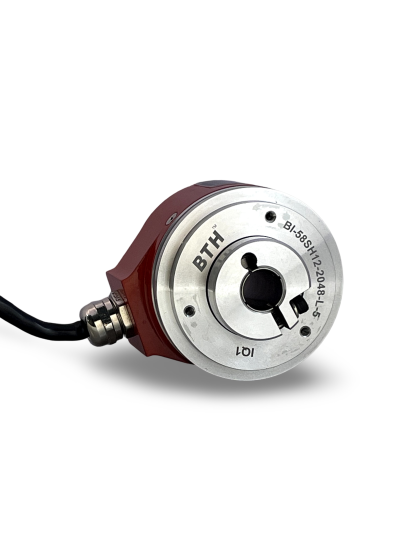 BI-58H12-2048-L-5||Incremental Rotary Encoder, Diameter 58mm, Hollow Type, Hollow Diameter 12mm, PPR 2048, Line Driver, 5V DC