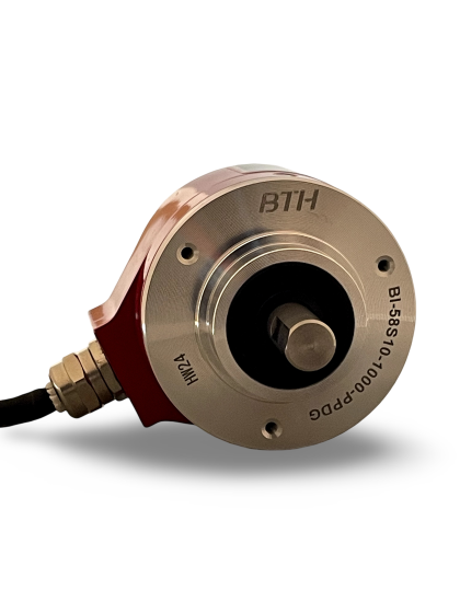 BI-58S10-1000-PPDG||Incremental Rotary Encoder, Diameter 58mm, Shaft Type, Shaft Diameter 10mm, PPR 1000, Push Pull Differential, 5~24V DC
