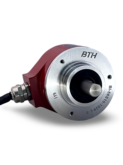BI-58S10-1024-L-5||Incremental Rotary Encoder, Diameter 58mm, Shaft Type, Shaft Diameter 10mm, PPR 1024, Line Driver, 5V DC