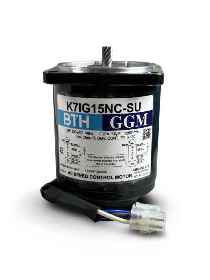 K7IG15NC-SU ||15 Watt Speed Control Motor, Pinion Shaft, Flange 70mm