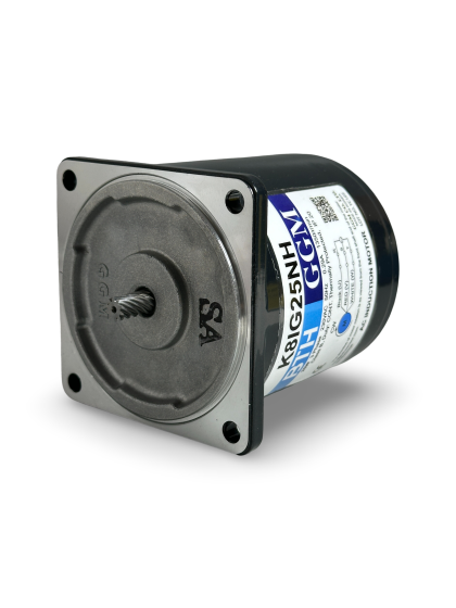 K8IG25NH ||Three Phase 25 Watt Induction Motor, Pinion Shaft, Flange 80mm, 230VAC