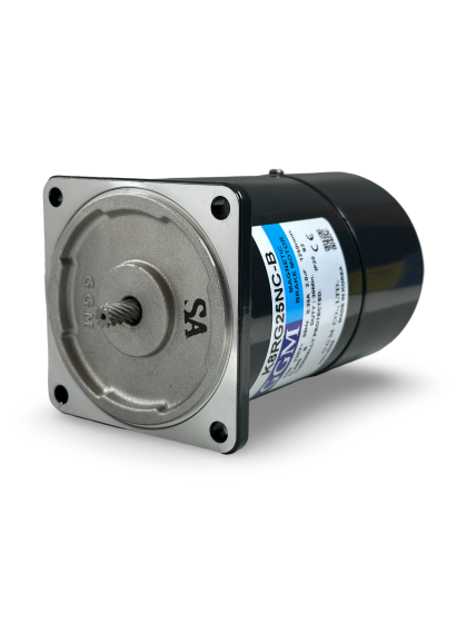 K8RG25NC-B ||Single Phase 25 Watt Brake Motor, Pinion Shaft, Flange 80mm, 230VAC