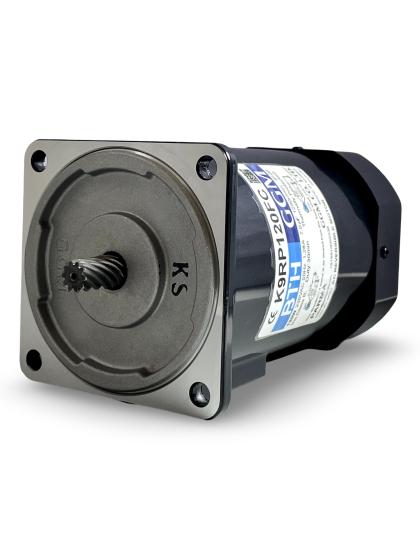 K9RP120FC ||Single Phase 120 Watt Reversible Motor, Pinion Shaft, Flange 90mm