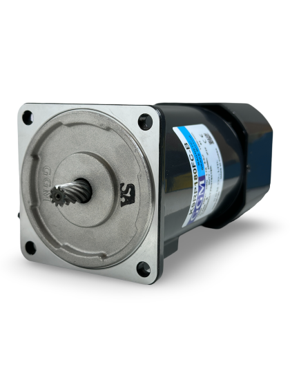 K9RP180FC-B ||Single Phase 180 Watt Brake Motor, Pinion Shaft, Flange 90mm, 230VAC