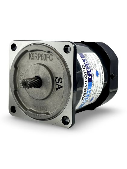 K9RP60FC ||Single Phase 60 Watt Reversible Motor, Pinion Shaft, Flange 90mm