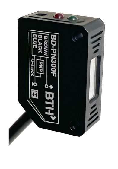 BD-PN300F||Small Size Diffuse photo sensor, Sensing Range 300mm, PNP