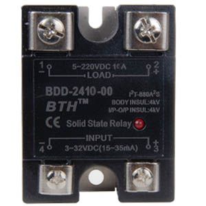 BDD-2410-00||DC Input DC Output, 10A Solid State Relay, Single Phase  