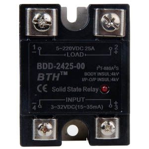 BDD-2425-00||DC Input DC Output, 25A Solid State Relay, Single Phase  