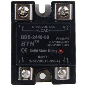 BDD-2440-00||DC Input DC Output, 40A Solid State Relay, Single Phase  