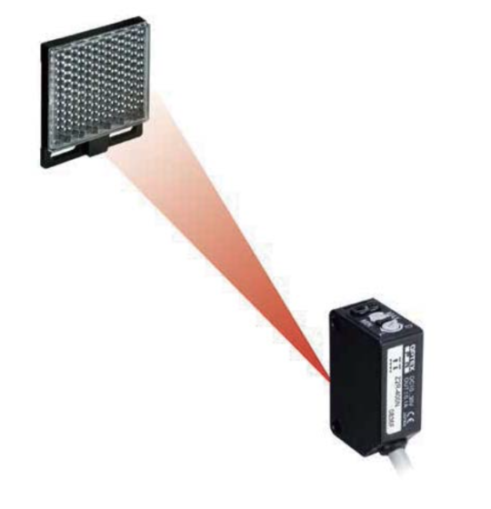 OPTEX Retro Reflective Small 4.4mtr,PNP