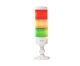 BSC-RYG-3W2B||24V DC Tower Light, Three Stage, Steady + Buzzer, Red, Yellow, Green Color  