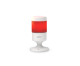 BSF-R-1W2B||24V DC Tower Light, One Stage, Steady + Buzzer + Flashing, Red Color  