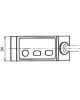 Panasonic LX-111-P, Mark Sensor, RGB Color Mark Photoelectric Sensor, PNP Output, 12–24 V DC