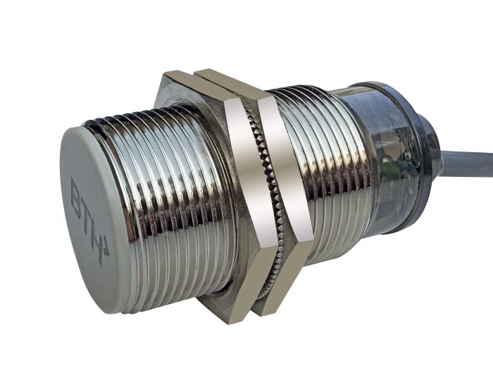 AIR30-NC10F||Ashoka Series Inductive Proximity Sensor, Diameter 30mm, Sensing Range 10mm, Flush, NPN NC